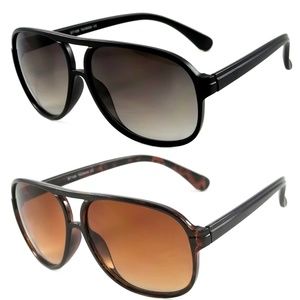 Retro Aviator Sunglasse Celebrity Wicker Hip Hop